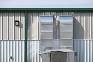 HVAC outside, High-Efficiency HVAC Units.