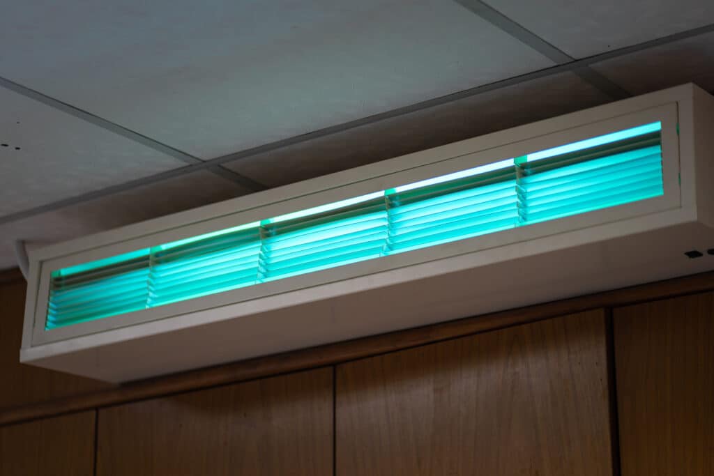 Reducing Pathogens, HVAC UV Lights.