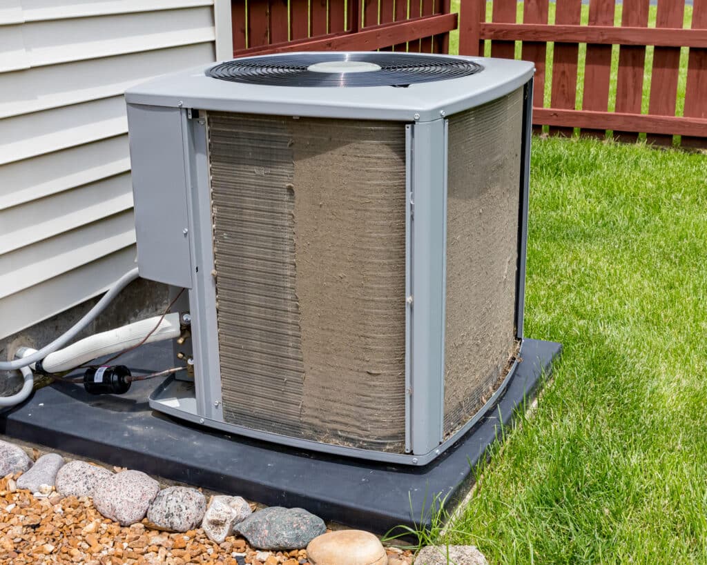 Sign, HVAC Coil Replacement.